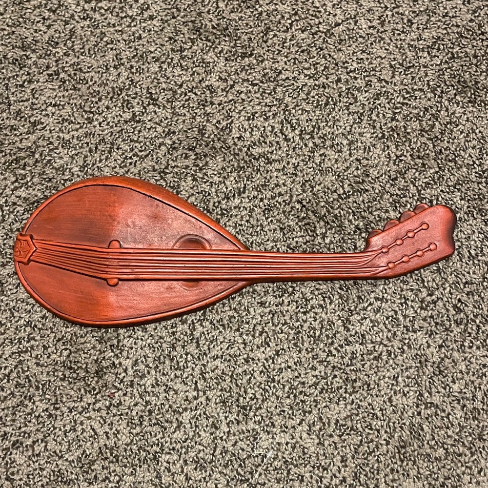 Rustic Brown Mandolin Wall art